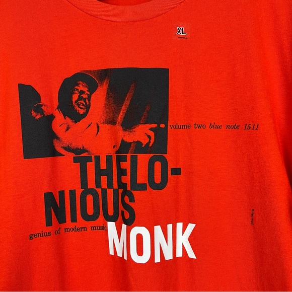 UT Uniqlo Blue Note Records Thelonious Monk T-Shirt XL - Picture 3 of 5
